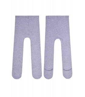 Art. 023 FA029 68-74 MELANŻ JASNY SZARY - RAJSTOPY DZIECIĘCE GŁADKIE
