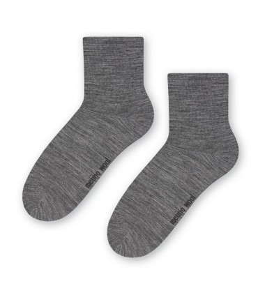 Art.130 GA007 35-37 MELANŻ CIEMNY SZARY