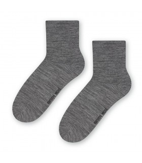 Art.130 GB007 38-40 MELANŻ CIEMNY SZARY