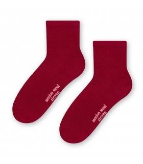 Art. 130 GA009 35-37 BORDO - SKARPETKI DAMSKIE Z WEŁNY MERINO