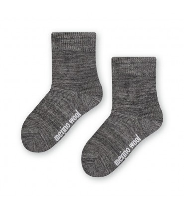 Art.130 GE009 32-34 MELANŻ CIEMNY SZARY