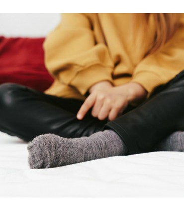 Art.130 GD009 29-31 MELANŻ CIEMNY SZARY