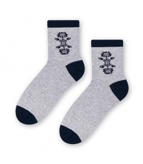 Art.118 KI052 35-37 MELANŻ JASNY SZARY