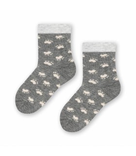 Art.138 KR264 23-25 MELANŻ SZARY