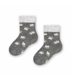 Art.138 KN264 14-16 MELANŻ SZARY