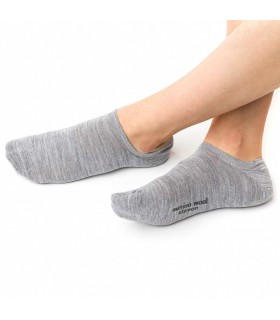 Art. 130 YS002 38-40 SZARY - STOPKI Z WEŁNY MERINO