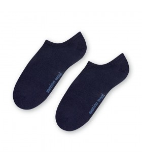 Art. 130 YS003 38-40 GRANATOWY - STOPKI Z WEŁNY MERINO