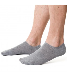 Art. 130 HJ001 41-43 SZARY - STOPKI Z WEŁNY MERINO