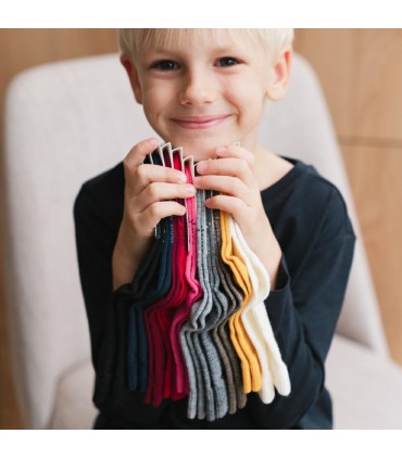 Art.130 MB008 17-19 MELANŻ CIEMNY SZARY