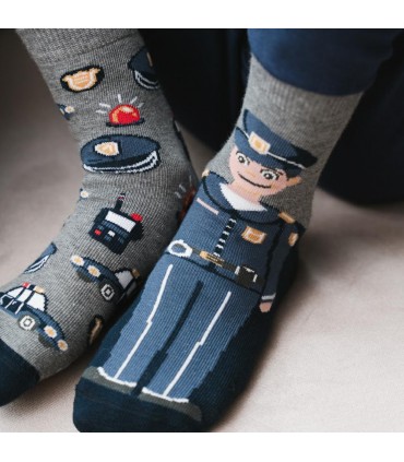 Art. 014 CF382 29-31 MELANŻ SZARY - POLICJANT