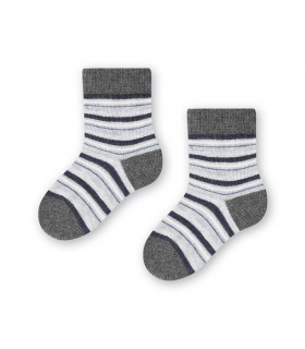 Art.138 KO286 17-19 MELANŻ CIEMNY SZARY - PASKI