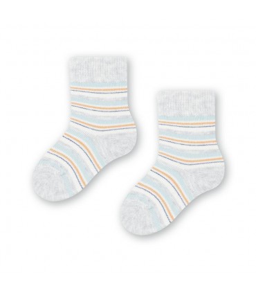 Art.138 KO285 17-19 MELANŻ JASNY SZARY - PASKI