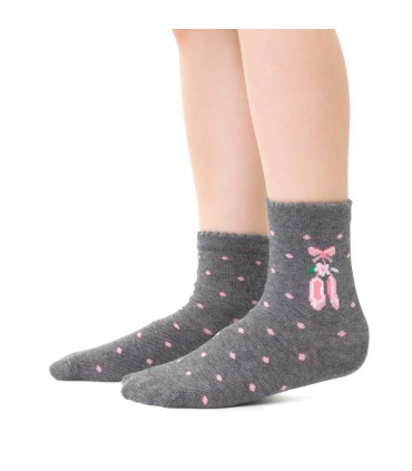 Art.138 KP339 20-22 MELANŻ SZARY - BALETKI