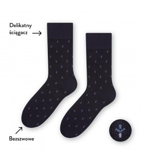 Art.056 IC210 42-44 GRANATOWY - DELIKATNY ŚCIĄGACZ