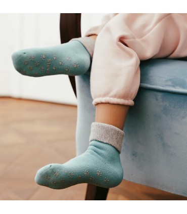 ART. 155 RO017 20-22 BŁĘKITNY - SKARPETKI FROTTE ANTYPOŚLIZGOWE