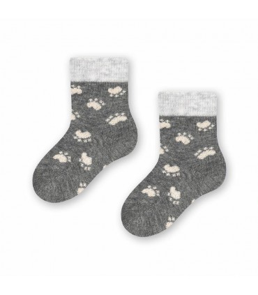 Art.138 KO264 17-19 MELANŻ SZARY