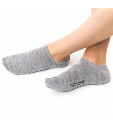 Art. 130 YR002 35-37 SZARY - STOPKI Z WEŁNY MERINO