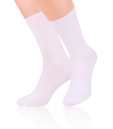 Art. 018 S12 35-38 BIAŁY - SKARPETY BEZUCISKOWE