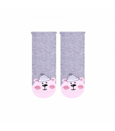 Art.138 KO126 17-19 MELANŻ JASNY SZARY