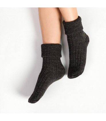 Art. 067 BF18 38-40 MELANŻ GRAFIT - SKARPETY DO SPANIA