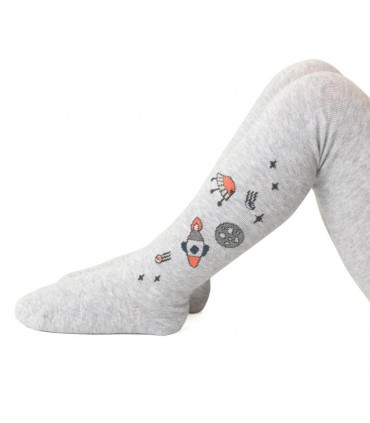 Art.071 FL178 104-110 MELANŻ JASNY SZARY - KOSMOS