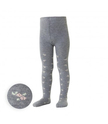 Art. 071 FR361 116-122 MELANŻ SZARY - KWIATKI