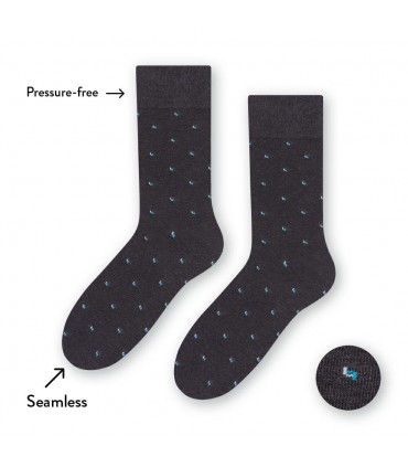 Art.056 JC228 45-47 MELANŻ GRAFIT - DELIKATNY ŚCIĄGACZ