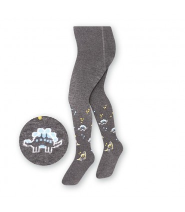 Art.071 FK181 92-98 MELANŻ SZARY - DINOZAURY