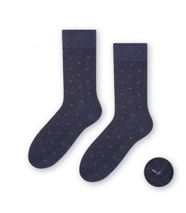 Art.056 HC224 39-41 MELANŻ JEANS - DELIKATNY ŚCIĄGACZ