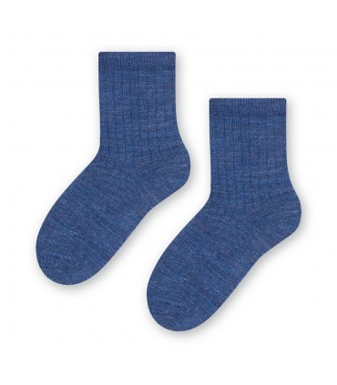 Art.130 MC026 20-22 JEANS MELANGE - BEZUCISKOWE W PRĄŻKI