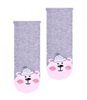 Art.138 KR126 23-25 MELANŻ JASNY SZARY