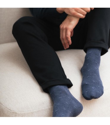 Art.056 HC224 39-41 MELANŻ JEANS - DELIKATNY ŚCIĄGACZ