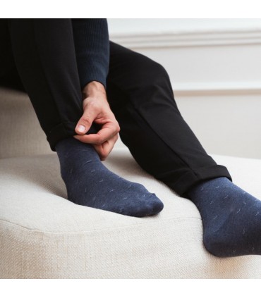 Art.056 HC224 39-41 MELANŻ JEANS - DELIKATNY ŚCIĄGACZ