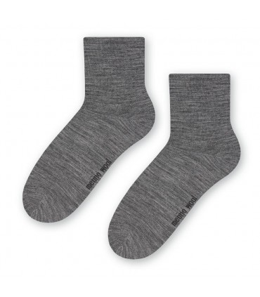 Art.130 GA007 35-37 MELANŻ CIEMNY SZARY