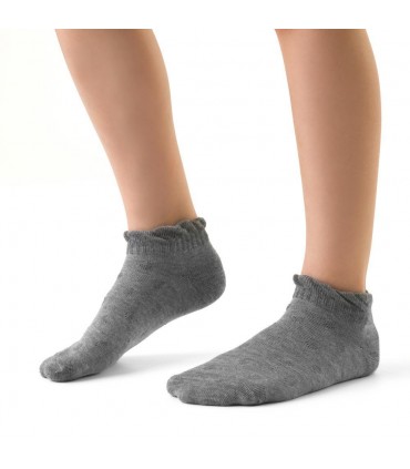 Art. 004 RE201 26-28 MELANŻ SZARY - 3D Z FALBANKĄ