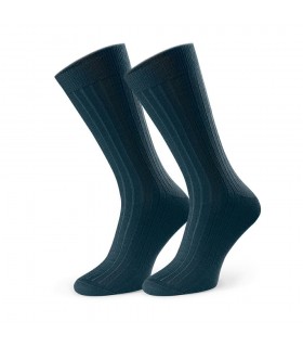 Art. 130 OC009 41-43 ZIELONY - SKARPETKI BEZUCISKOWE Z WEŁNY MERINO