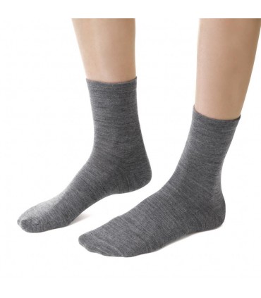 Art.130 GA007 35-37 MELANŻ CIEMNY SZARY