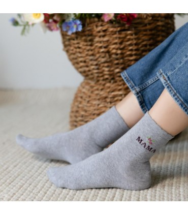 Art.099 DR007 38-40  MELANŻ JASNY SZARY - DZIEŃ MATKI