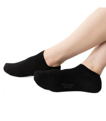 Art. 174 EU006 35-37 CZARNY - STOPKI Z LNEM I BAWEŁNĄ