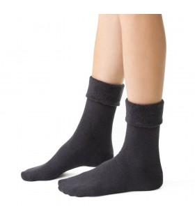 Art. 110 SL014 38-40 MELANŻ GRAFIT - SKARPETKI FROTTE
