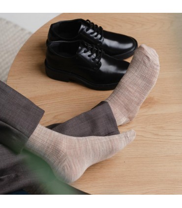 Art.130 GD015 29-31 MELANŻ JASNY BEŻ - BEZUCISKOWE W PRĄŻEK