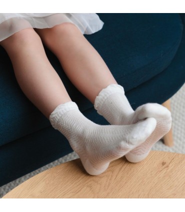 Art.014 DM465 26-28  ECRU - 3D Z FALBANKĄ