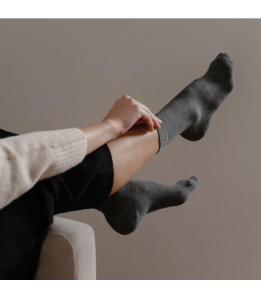 Art.083 JA008 35-37 MELANŻ CIEMNY SZARY