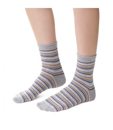 Art.099 DR010 38-40 MELANŻ JASNY SZARY - PASKI