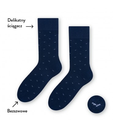 *Art.056 JC225 45-47 GRANATOWY Skarpety