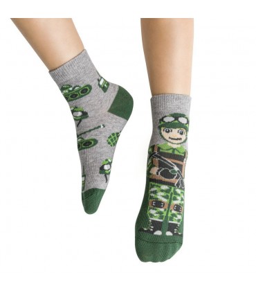 Art.138 KP401 20-22  MELANŻ SZARY - ŻOŁNIERZ