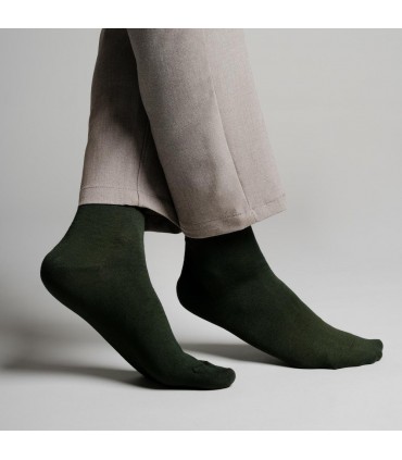 Art. 055 P042 41-43 BUTELKOWA ZIELEŃ - SKARPETY 100% BAWEŁNY