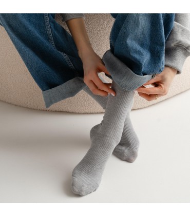 Art. 062 TX004 35-37 MELANŻ JASNY SZARY