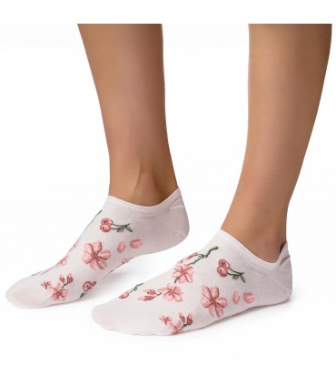 Art. 017 OZ037 38-40 JASNY RÓŻOWY - STOPKI W KWIATY