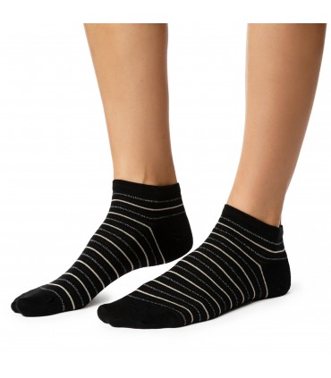 Art. 114 KH174 38-40 CZARNY - STOPKI DAMSKIE W PASKI